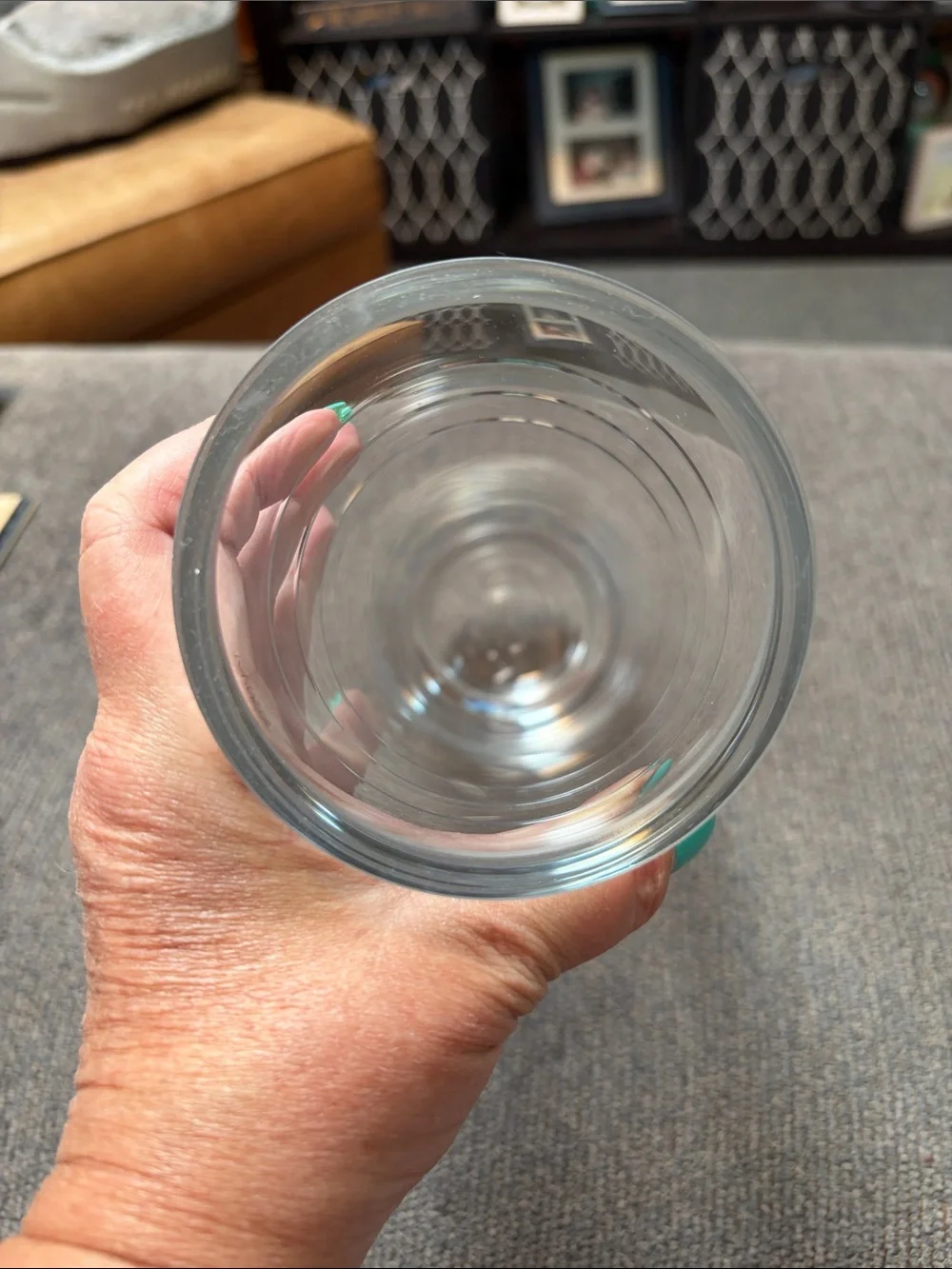 Clear Tall Glass Cylinder Vase